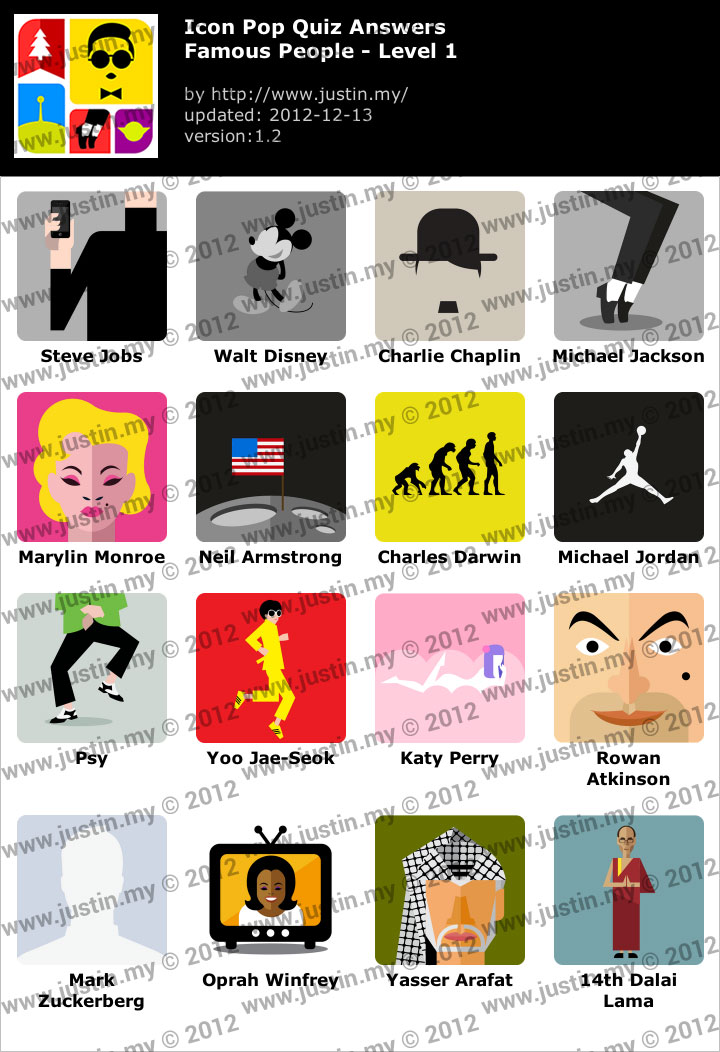 Download this Icon Pop Quiz Famous... picture