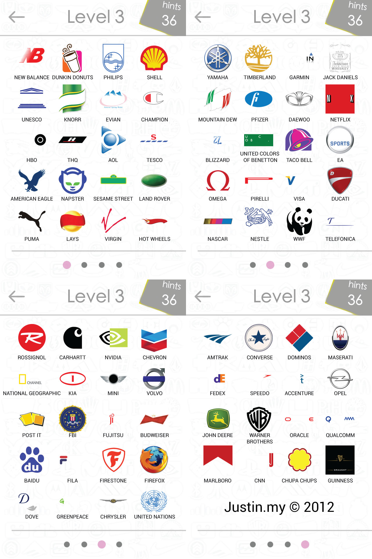 Logos Quiz Answers Level 3 